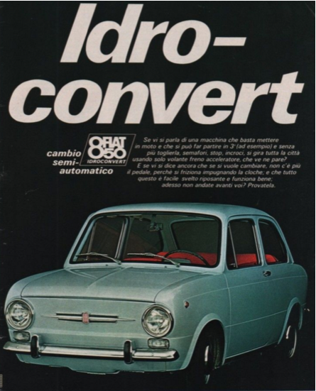 Fiat 850 Idroconvert