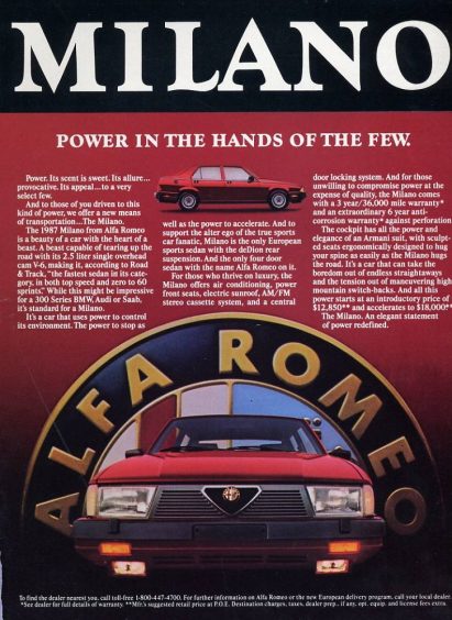 Alfa Romeo Milano