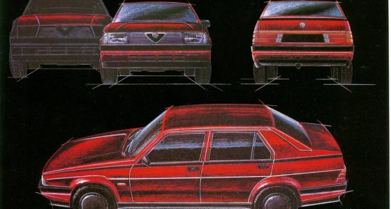 Alfa Romeo 75 First Series